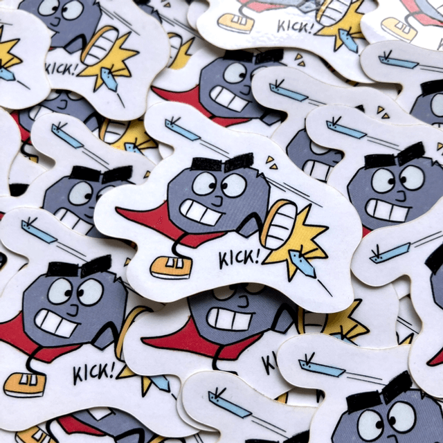 Superrock Sticker
