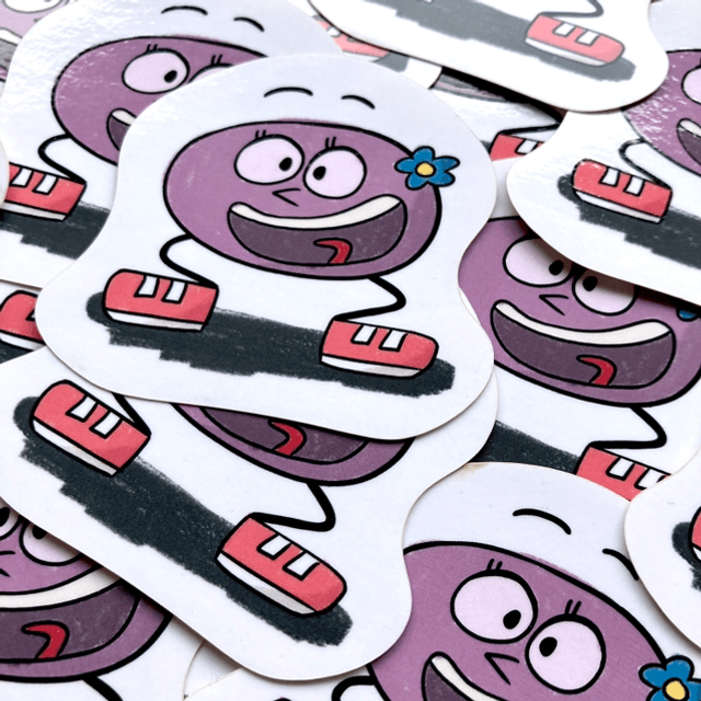 Pebbles Sticker