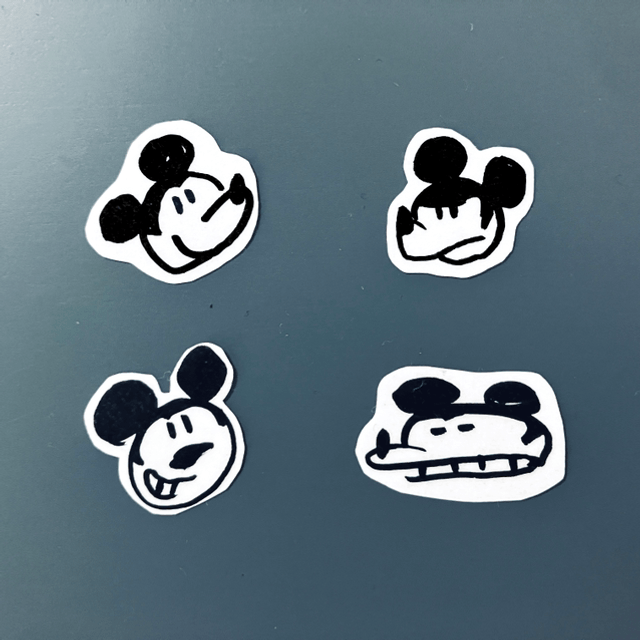 Mickey Mouse Sticker