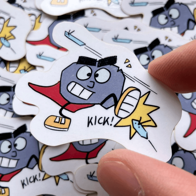 Superrock Sticker